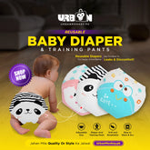 Kids Reusable Baby Diaper & Training Pants